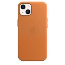 Кожаный чехол Apple MagSafe для iPhone 13 - фото 14400