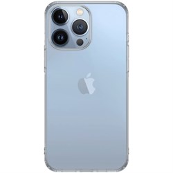 Силиконовый прозрачный чехол Hoco для iPhone 13 Pro Max - фото 14425