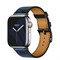 Apple Watch Hermès Silver Stainless Steel Case Circuit H Single Tour - фото 14175